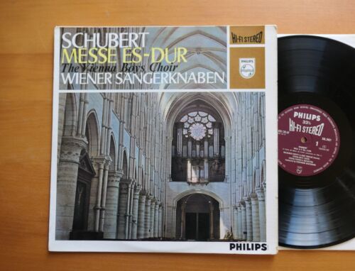 SAL 3421 ED1 Schubert Messe Es-Dur Wiener Sangerknaben Philips Hi-Fi Stereo 1st - Picture 1 of 5