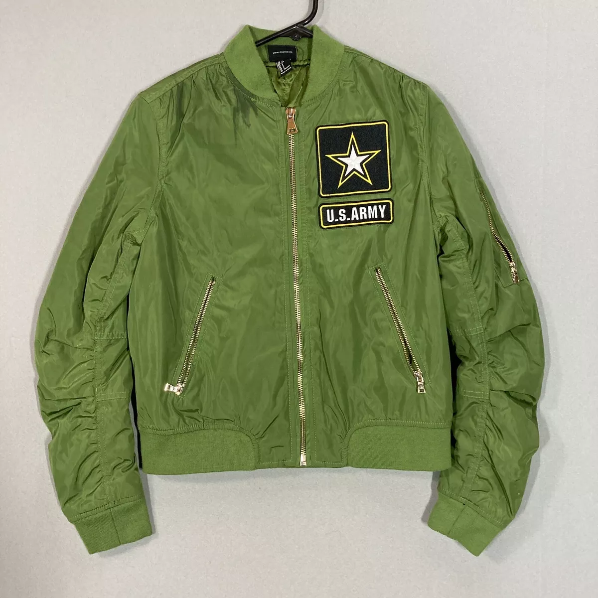 Army zip jacket sale