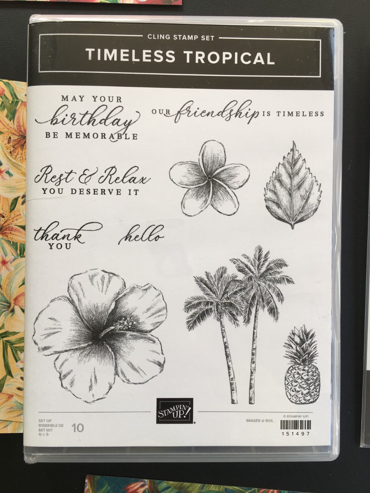 NEW Stampin Up TIMELESS TROPICAL Stamps & IN THE TROPICS Dies +24 pcs 6x6 DSP eBay