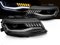 Scheinwerfer Paar FüR Chevrolet Camaro Ab 2016 Bis 2018 Xenon Led Dyn Schwarz