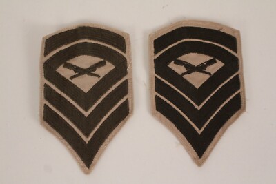 USMC Marine Corps Rangabzeichen Sergeant Vietnam? 2 Stück Batch Uniform 28X38
