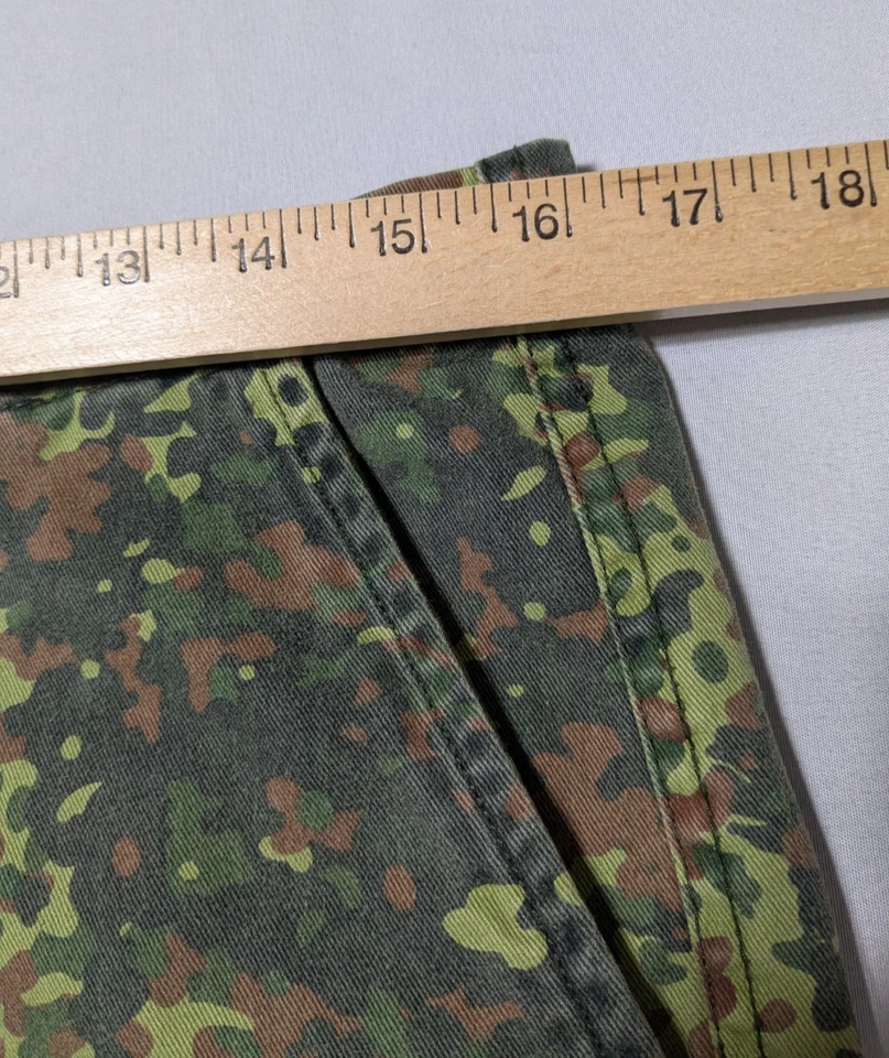 BURTON зеленый камуфляж хлопок необработанный кромки отрезные шорты - женщин 27/5 - Изображение 4 из 4