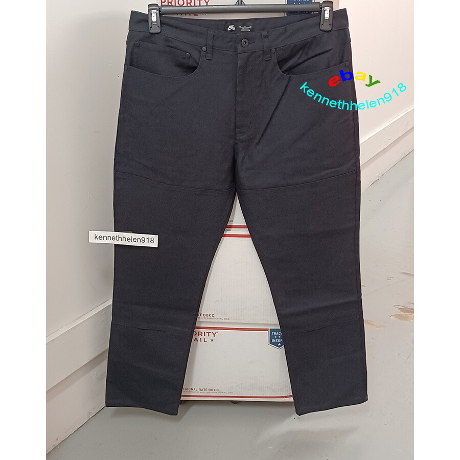NIKE SB LEO BAKER SKATEBOARDING PANTS CT3543-010 BLACK MENS