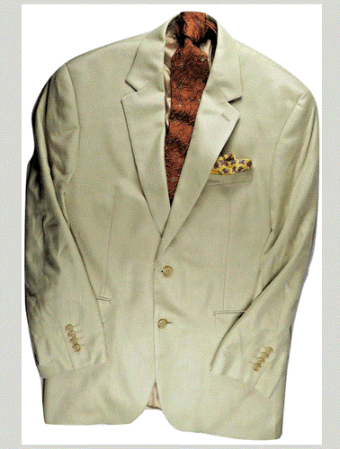 Ralph Lauren Mens Blazer 42 Suit Jacket Sport Coat Silk Bamboo Classic Office - Picture 2 of 9