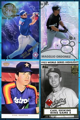 2002 Topps/Donruss/Upper Deck/Fleer Baseball - Actual Scans of Cards You Pick