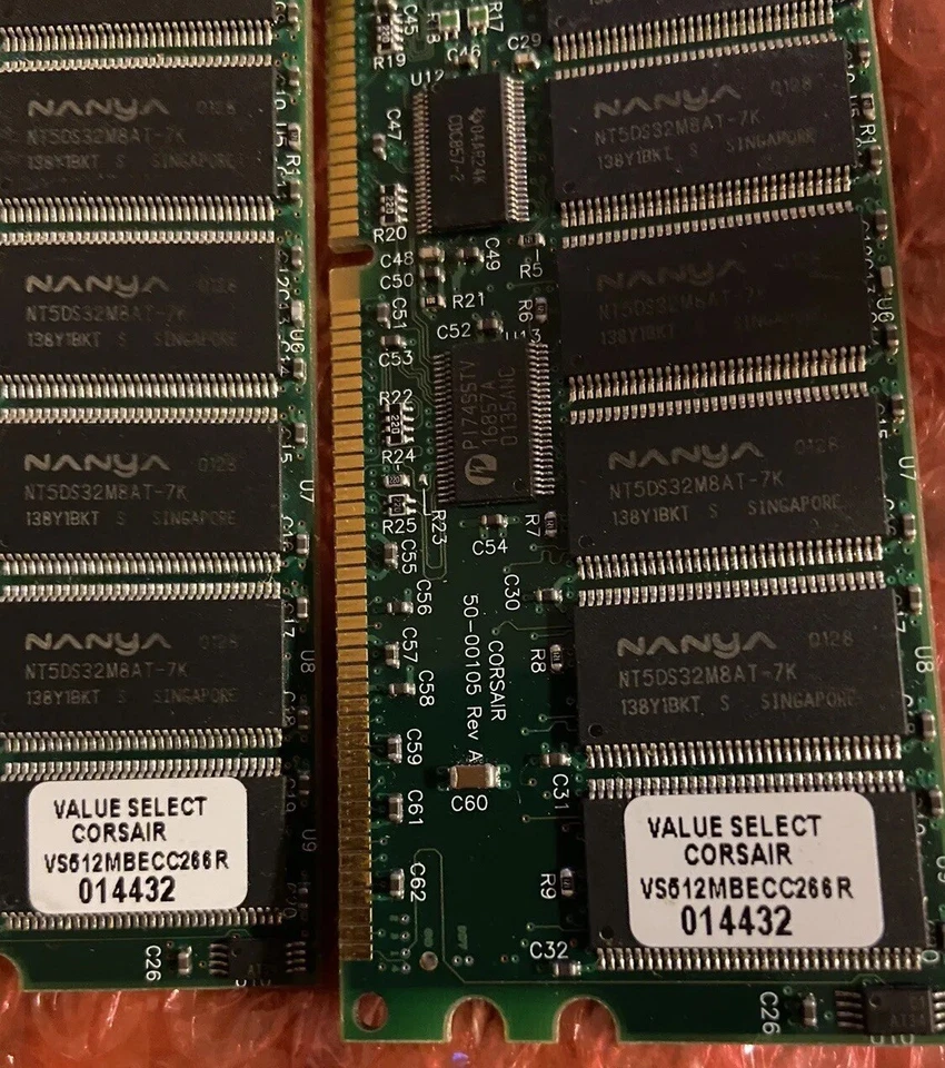 Computer Memory PC-100 PC-133 Various MB Sizes - Image 3 of 4