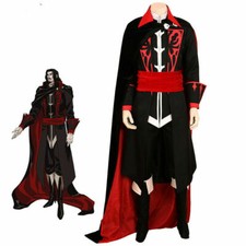NEW Castlevania Dracula Vlad Tepes TV Costume Vampire Cosplay Halloween Game 1