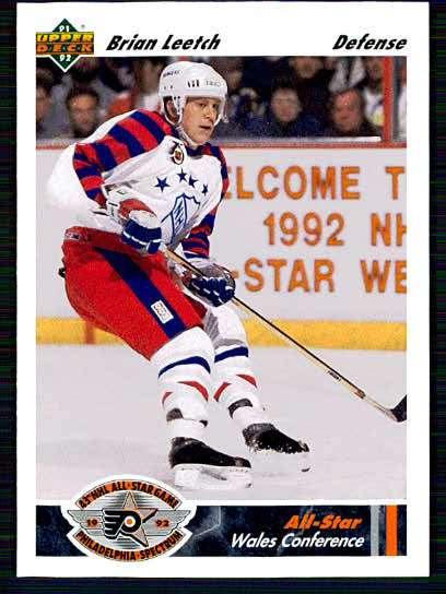 1991-92 Upper Deck Ice Hockey Brian Leetch #612