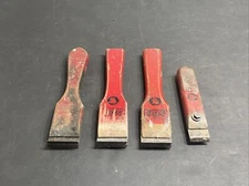 VINTAGE RED DEVIL PAINT SCRAPER LOT
