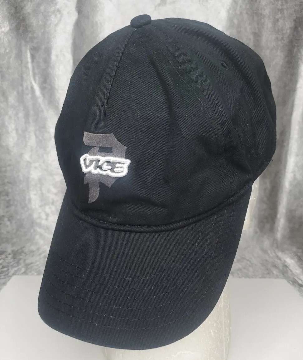 VICE hat audiovisual program Black strapback Prim… - image 9