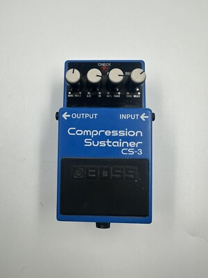 Boss CS-3 Compression Sustainer Pedal - Schwarz/Blau