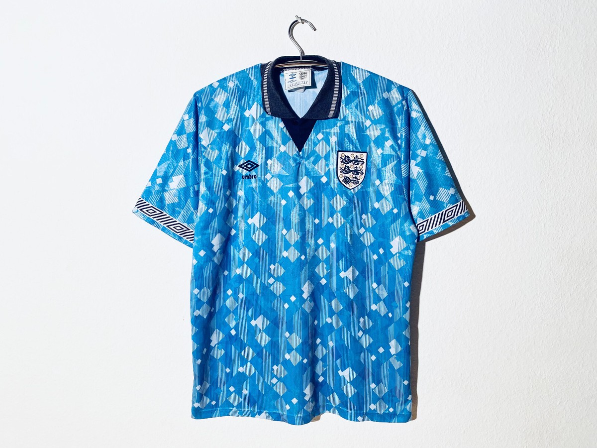 England Adult XL National Team Football Shirt 1990 1992