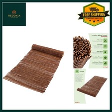 Handmade Natural Willow Garden Fence Screen Roll 1m x 4m Durable Outdoor