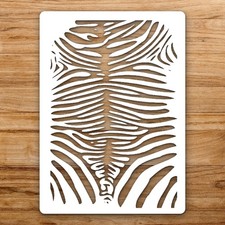 Wavy Texture Cr Large Reusable Wall Stencil For Painting DIY Home Decor Template