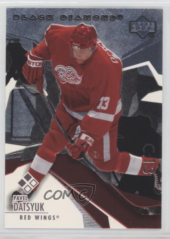 2003-04 Upper Deck Black Diamond Pavel Datsyuk #120 HOF 4ry