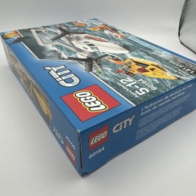 Lego 60164 - LEGO City Coast Guard Sea Rescue Plane - 141 pcs - Sealed NIB