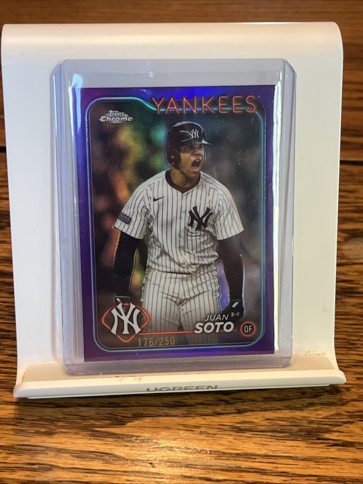 2024 Topps Chrome Update Series - Juan Soto #USC1 Purple Refractor /250