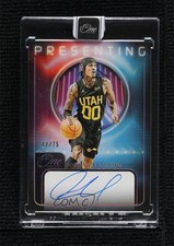 2023-24 Panini One and One Presenting 17/75 Jordan Clarkson #P-JCK Auto 10no