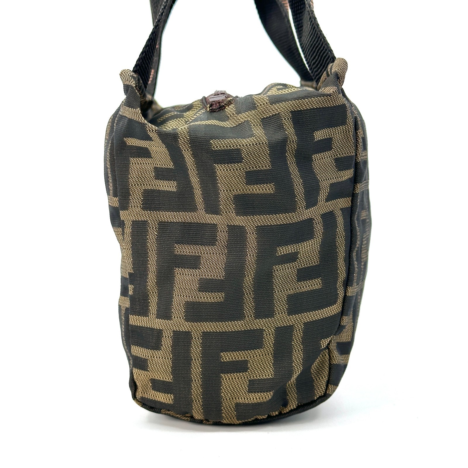 Fendi Pouch Purse Hand bag Zucca  Nylon Authentic 344T0326 thumbnail 12