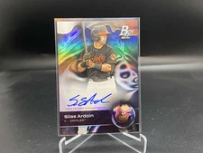 Silas Ardoin 2023 Bowman Platinum Auto #TOP-88 Orioles (C)