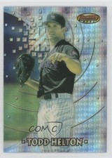 1997 Bowman's Best Atomic Refractor Todd Helton #109 HOF lz7