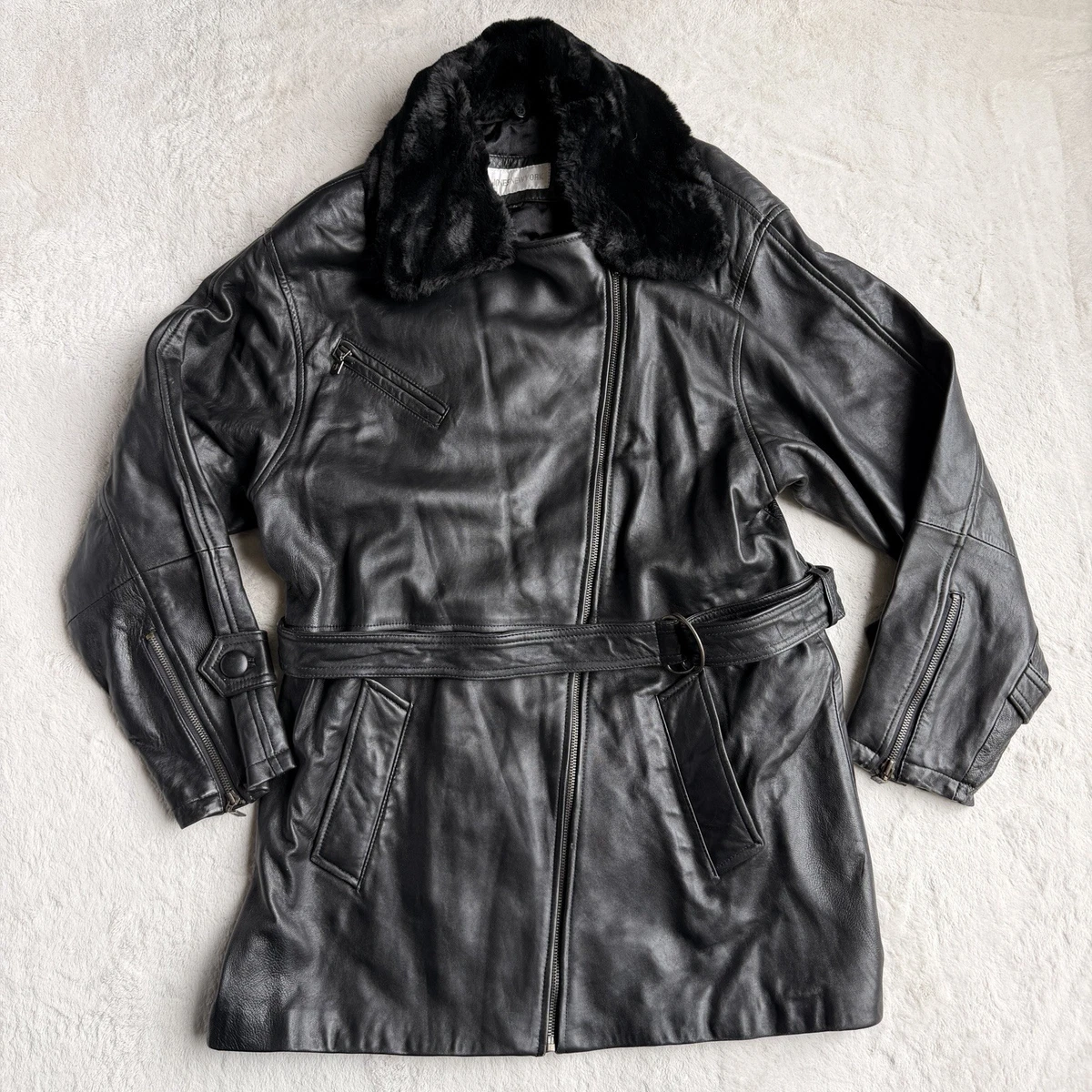 Jones New York Leather Outer Shell Coats, Jackets & Vests for Men
