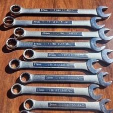 Craftsman 14 Piece Metric Combination Wrench Set Foreign A-ad Unused 7mm -22mm