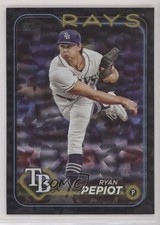 2024 Topps Series 2 Super Box Black Foil Ryan Pepiot #411 14r1