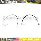 2x Front Brake Hydraulic Hoses Brake Lines Fits 1976 Ford F-100 4WD