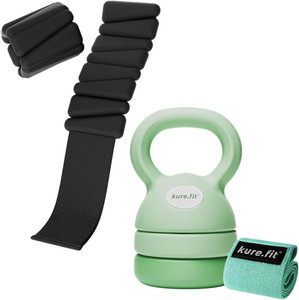 Poids noirs 1Lb ensemble & Cerf vert 5-12Lb Bundle pour la gymnastique à domicile