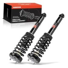 Front Pair 2 Complete Strut and Coil Spring Assembly Compatible with Jaguar