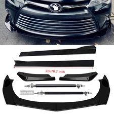 Front Bumper Lip Spoiler Splitter Car Body Rear For Toyota Camr