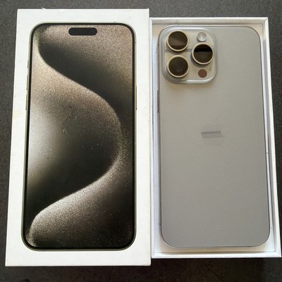 Apple iPhone 15 Pro Max 256GB Titan Natur ohne Simlock