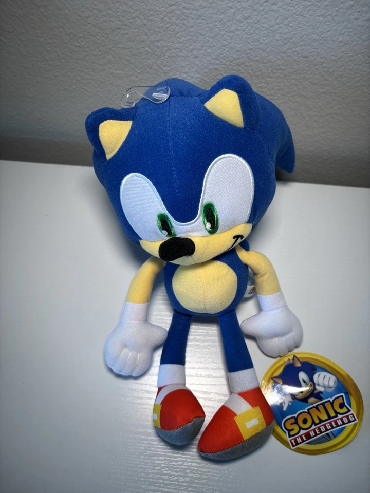 Muñeco de Peluche Sonic the Hedgehog Juguete de Peluche 12" Auténtico SEGA NUEVO CON ETIQUETAS Foto 2 de 2