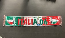 Italia Italy Red And Green Football Soccer Scarf World Cup 2006