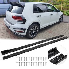 85,6" Sideskirts Seitenschweller Schweller Spoiler Splitter PP Für VW Golf 4 5 6