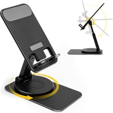 SenseA Rotatable Cell Pe Stand, Adjustable Folding Cell Pe Stand