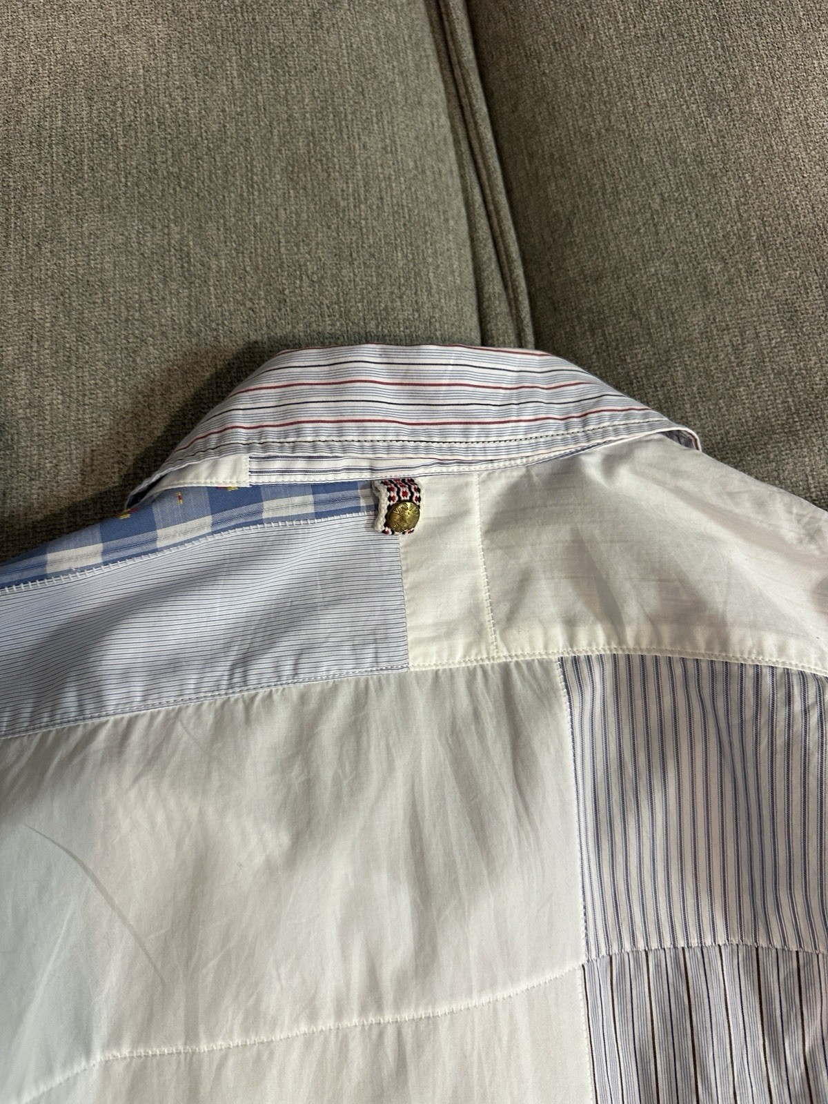 Visvim Patchwork Button-up Shirt Size 4 Made In J… - image 5