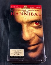 HANNIBAL Vintage 2001 VHS Video Cassette Special Edition NEW Sealed NOS Hopkins
