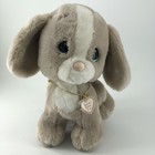 1986 Precious Moments Tender Tails Tippy Dog Plush Stuffed Applause Locket 11β