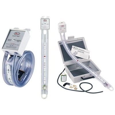 DWYER 1211-120 Analog Manometer,U-Tube,to 60in wc,Green 3T306