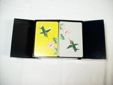 Brown Bigelow Playing Cards Hummingbirds- King Co. Case All Plastic Double Deck