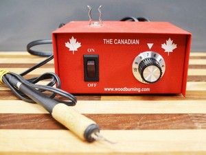 Colwood Electronics The Canadian Wood Burner Main Unit and Pen With One Tip