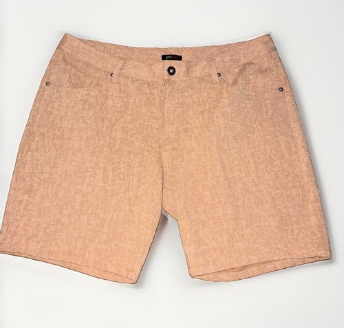 Postmarc Stretch Beige Chino Shorts 36" waist 7.5" inseam Gently worn