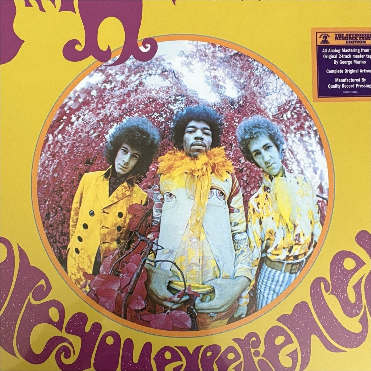 Jimi Hendrix Experience Are You Experienced Stereo Vinyl LP SEALEAD