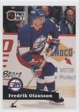 1991-92 Pro Set French Fredrik Olausson #264 0b3