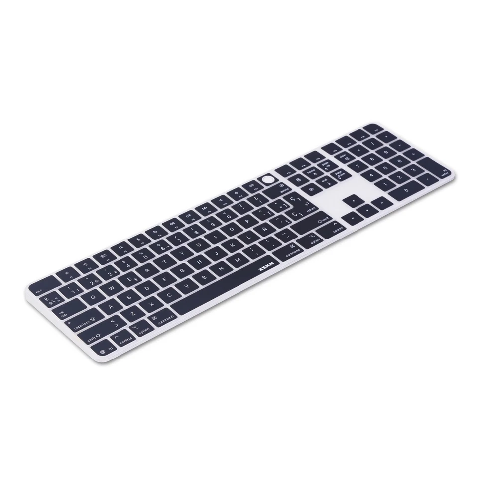 XSKN Spanish Keyboard Cover for 2024 iMac Magic Keyboard and Numeric A3119 M4 - Image 4 of 4