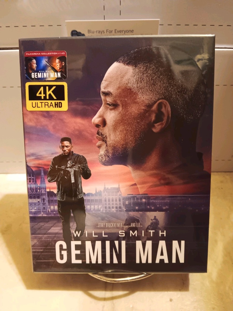 Gemini Man 4K XL Full Slip SteelBook Blu-ray 2019 FilmArena FAC