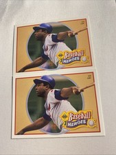 1991 Upper Deck Baseball Heroes Hank Aaron Hank Aaron #22 - Lot Of 2 - Free Ship