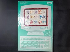 Pokemon Jumbo Card Underlay Sticker Green Booster Kairiky 1996  Not for Sale